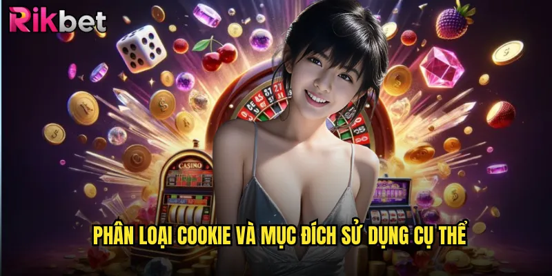 Phân loại cookie và mục đích sử dụng cụ thể
